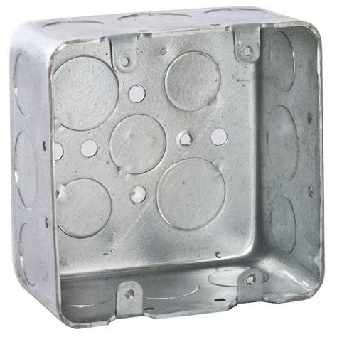 4 in by 4 in electrical metal box|4 inch deep electrical box.